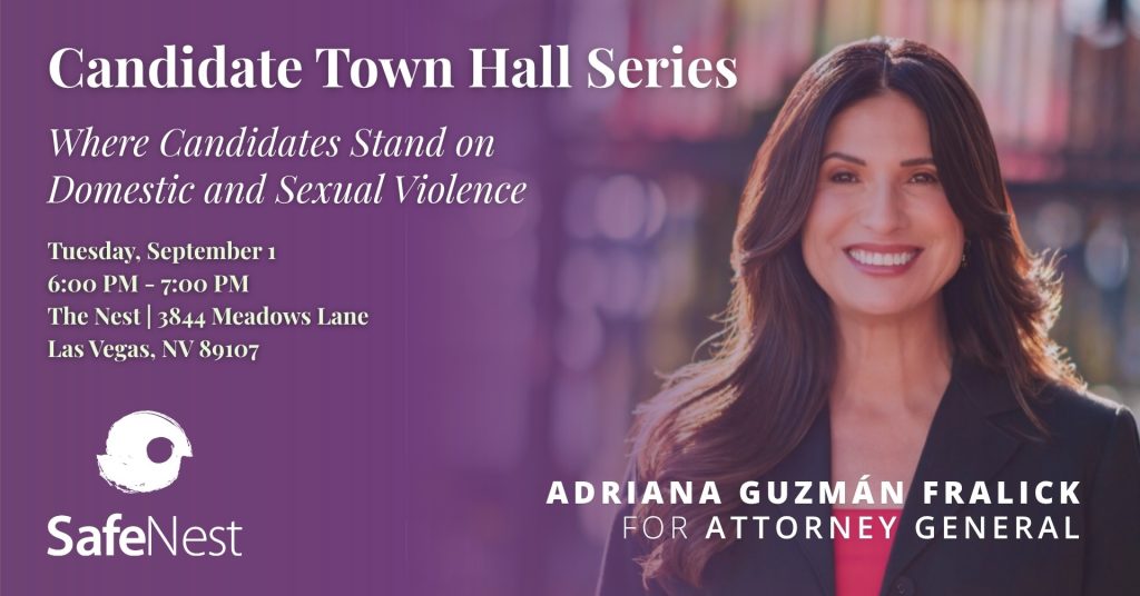 Adriana Guzmán Fralick SafeNest Town Hall