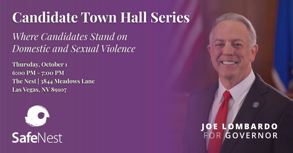 Governor Lombardo SafeNest Town Hall