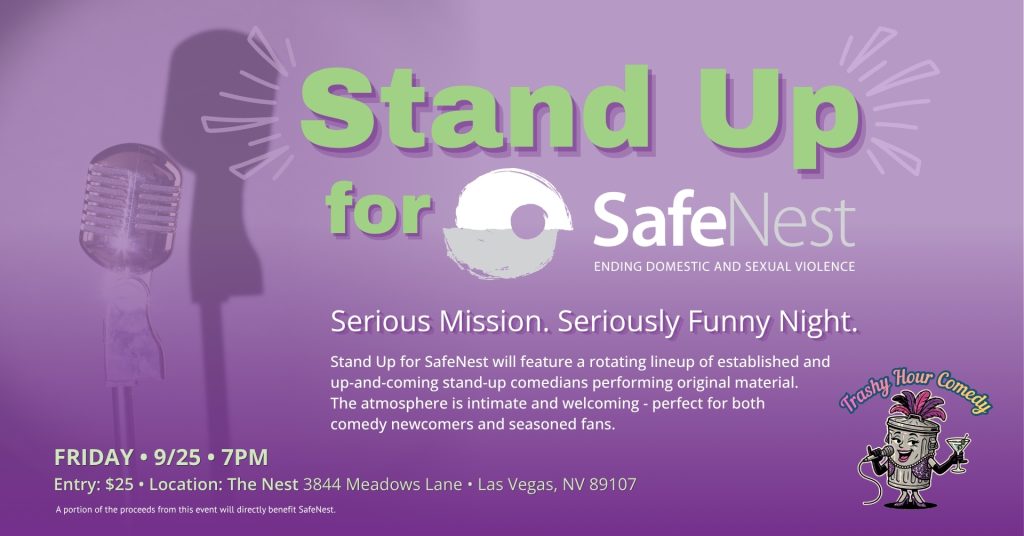 Stand Up Comedy for SafeNest
